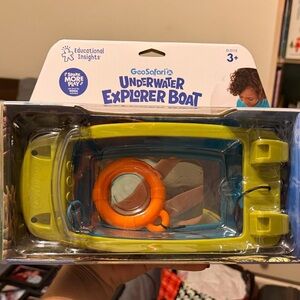 GeoSafari Underwater Explorer Boat - Blue and Orange